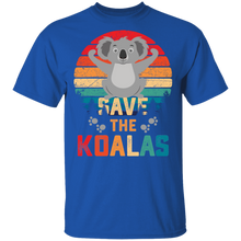 Load image into Gallery viewer, Vintage Save The Koalas Bear Australian Animal Lovers Gifts G500 5.3 oz. T-Shirt
