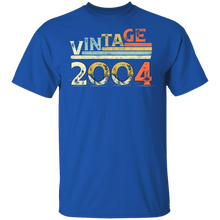 Load image into Gallery viewer, Vintage 2004 Funny 16 Years Old Boys And Girls 16th Birthday G500 5.3 oz. T-Shirt

