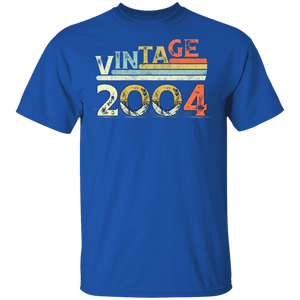 Vintage 2004 Funny 16 Years Old Boys And Girls 16th Birthday G500 5.3 oz. T-Shirt